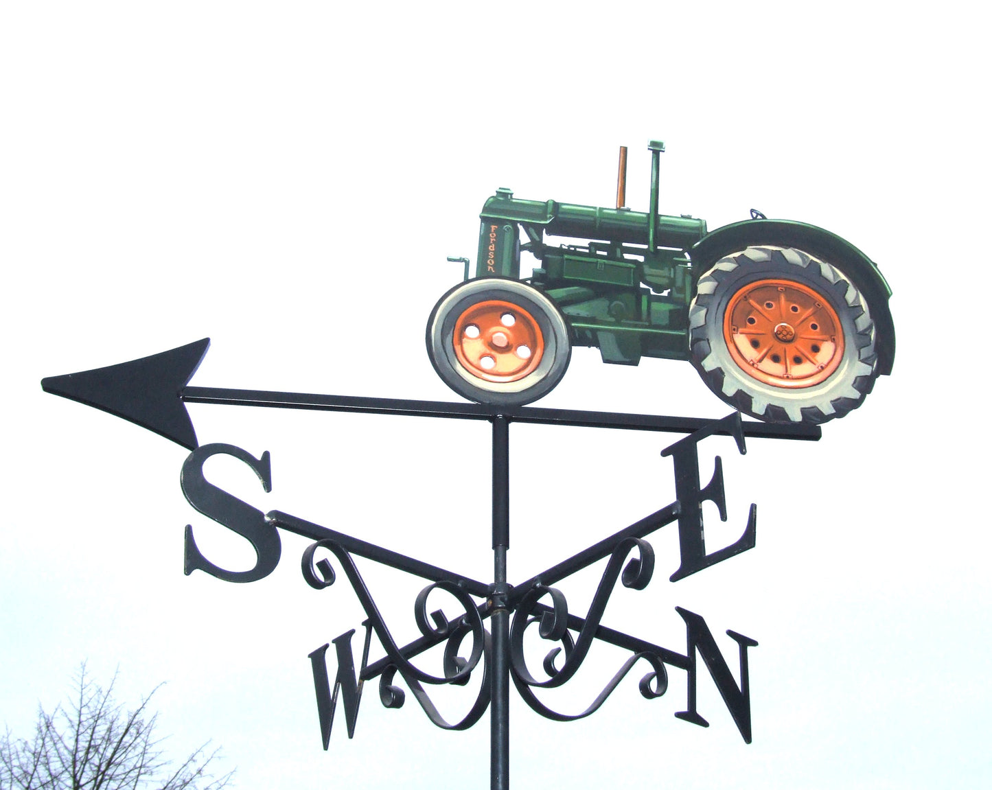 Ford son standard tractor painted green left side weathervane