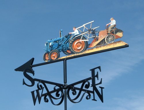 Harvest c1948 Artist Painted