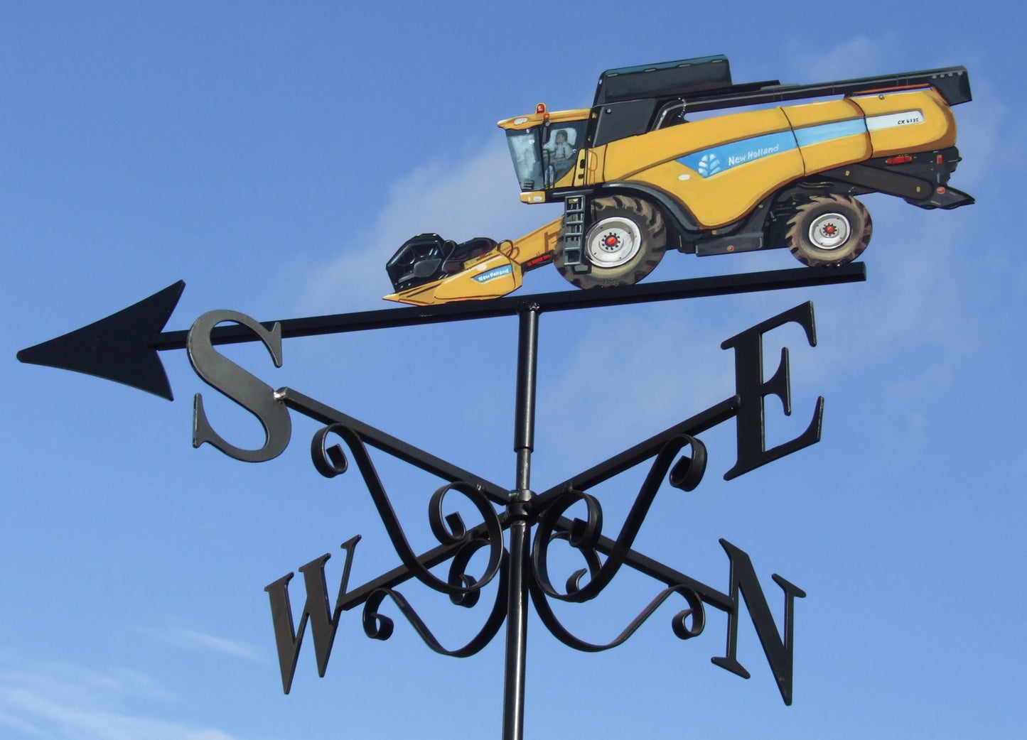 New Holland Combine Artist Painted