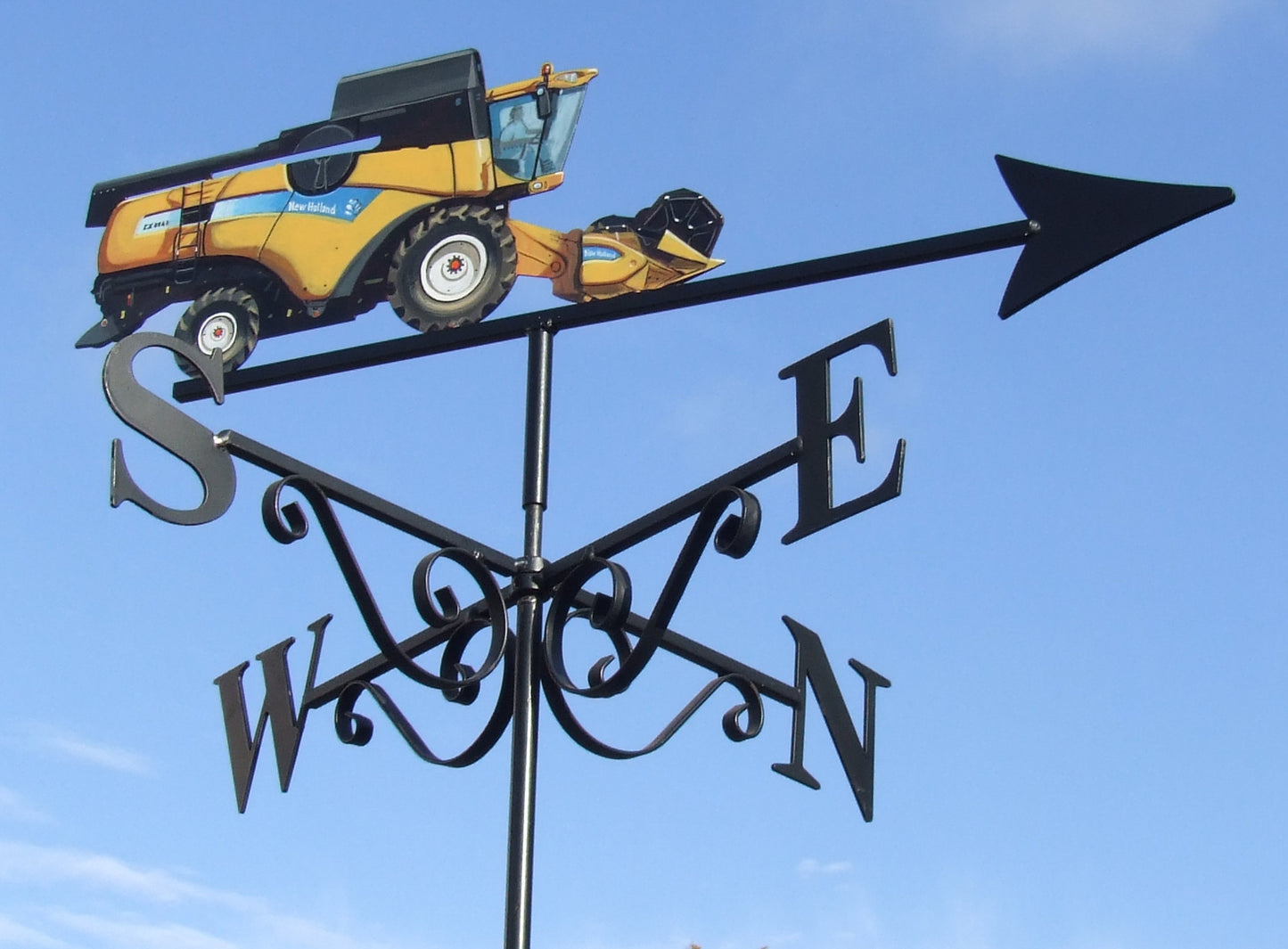 New Holland Combine Artist Painted