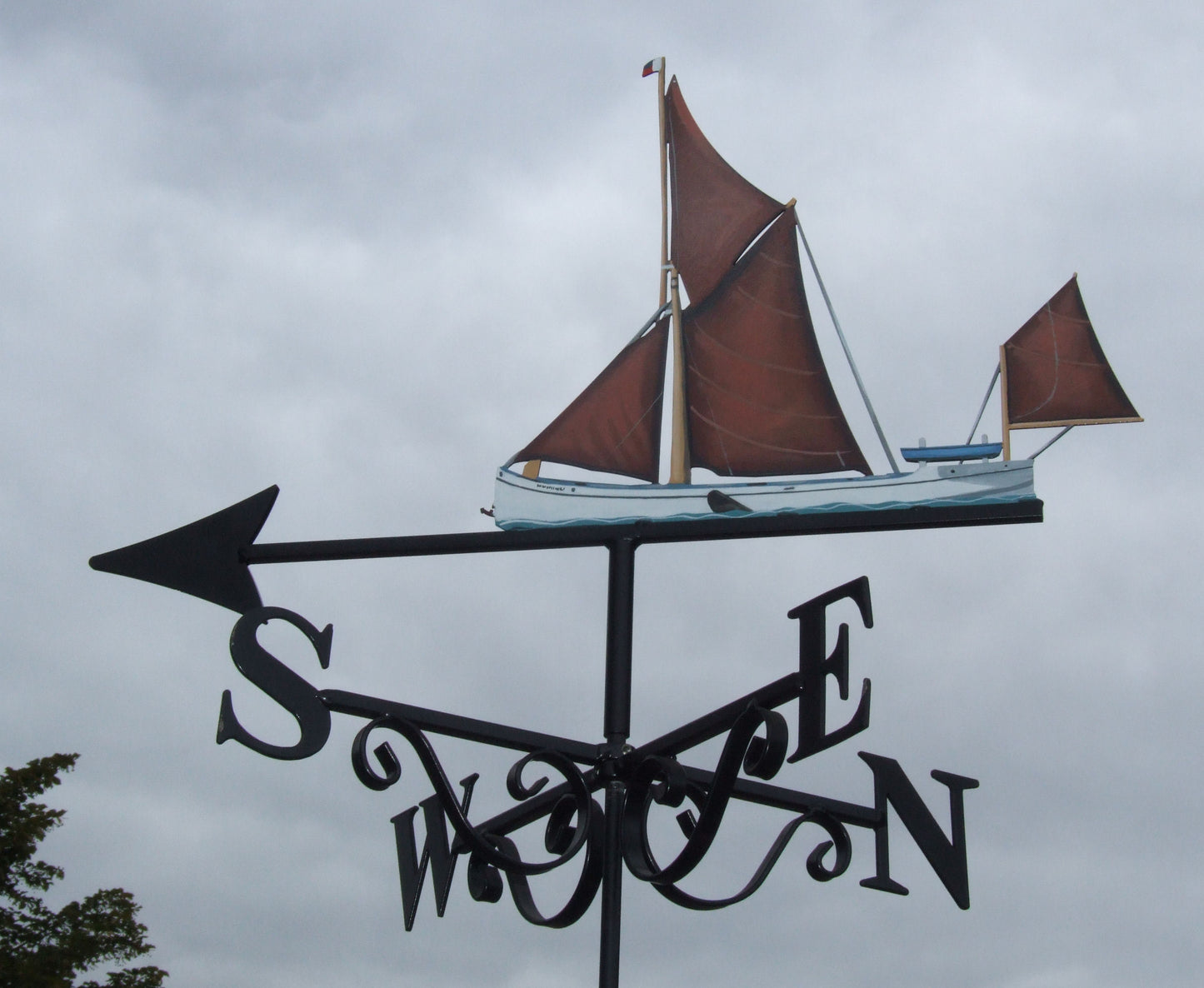 Thames Barge Reminder Artist Painted