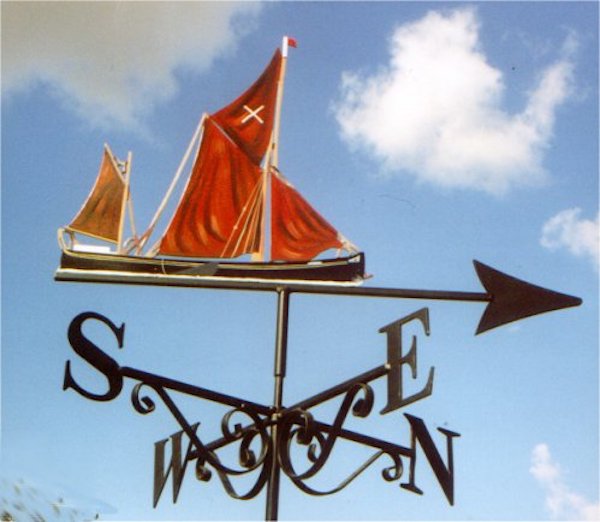 Thames Barge ENA Artist Painted