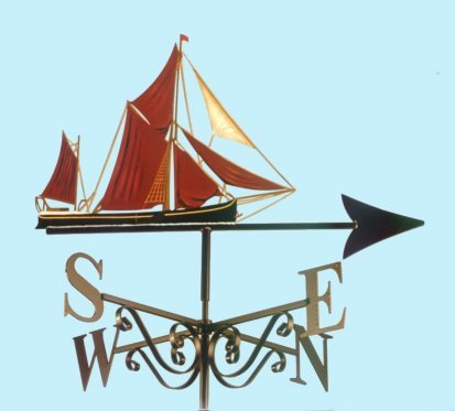 Thames Barge Thalatta Artist Painted