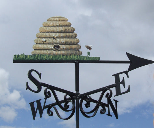 Beehive with Bee Artist Painted