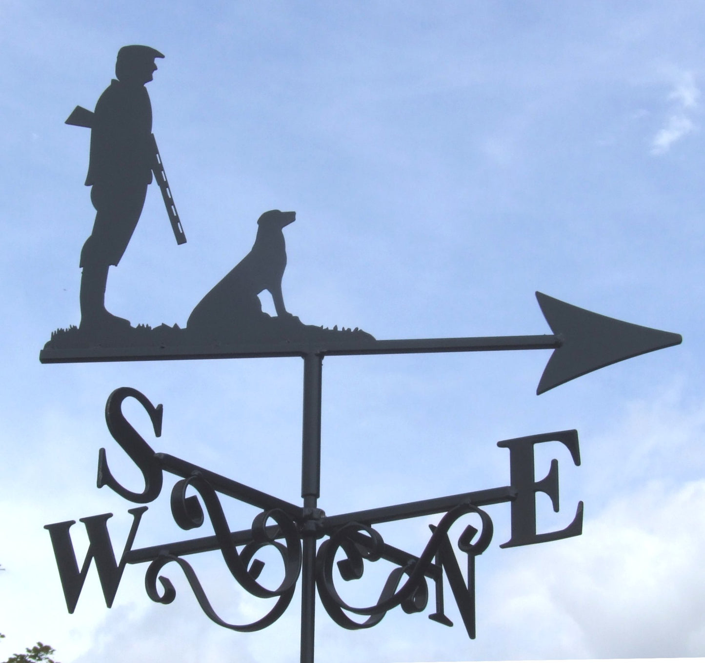 Shooting Broken Gun Sitting Labrador