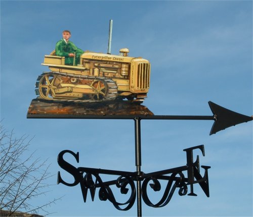 Caterpillar D4 Artist Painted