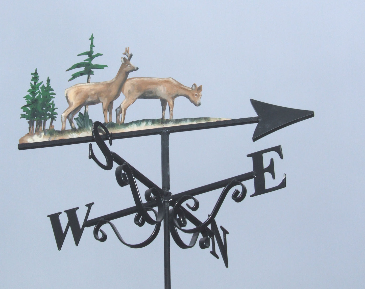 Deer & Trees Artist Painted