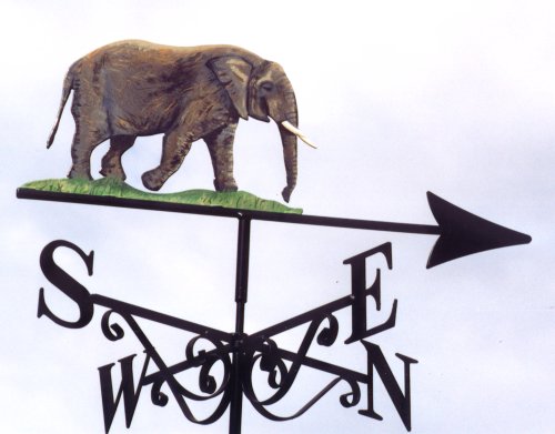 Elephant Artist Painted