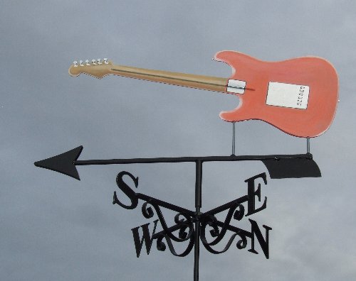 Fender Electric Guitar Red on Arrow Artist Painted