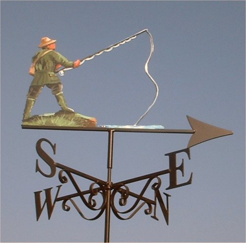 Fly Fishing Artist Painted