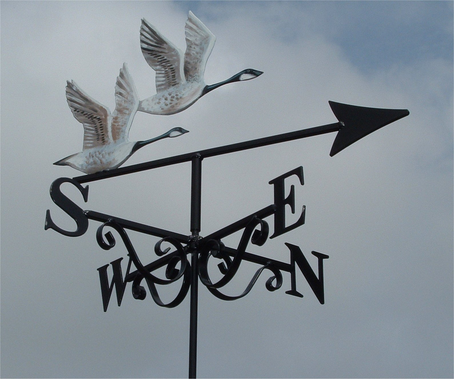 Flying Geese Artist Painted