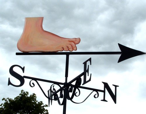 Foot Artist Painted Podiatrist