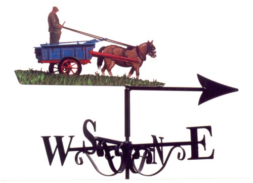 Horse and Tumbril Artist Painted