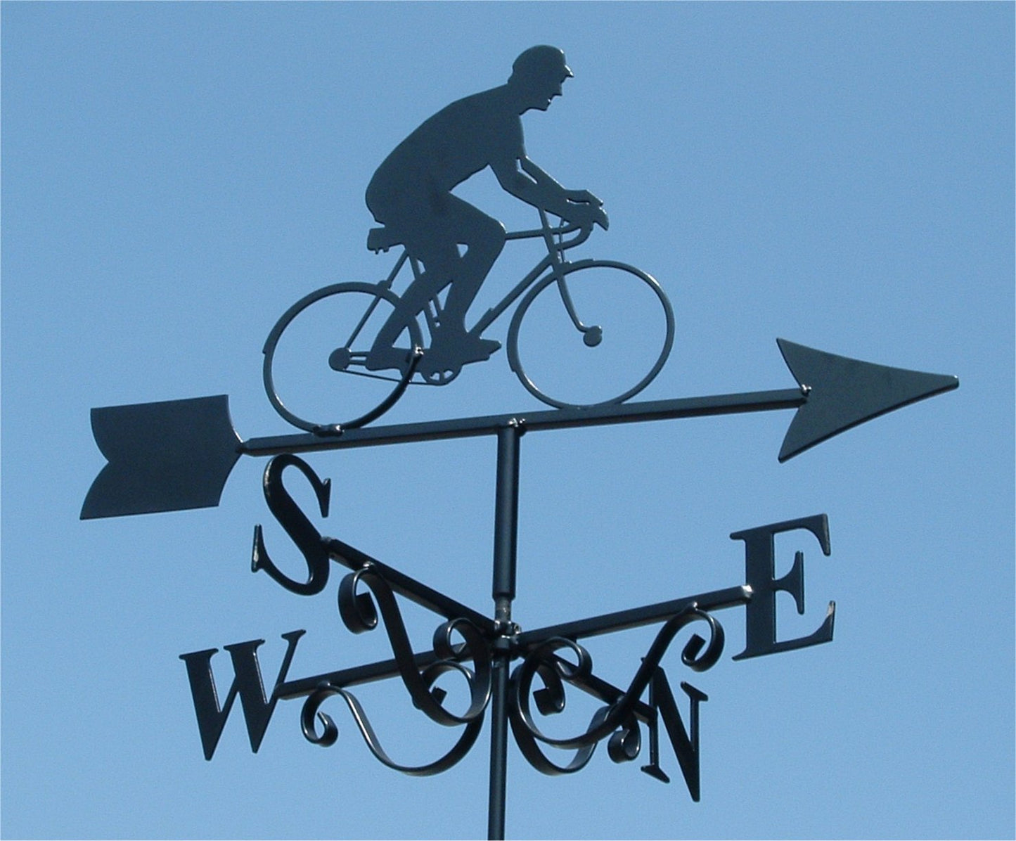 Cycling Man Riding a Bicycle