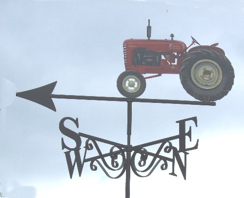 Massey Harris painted weathervane right side