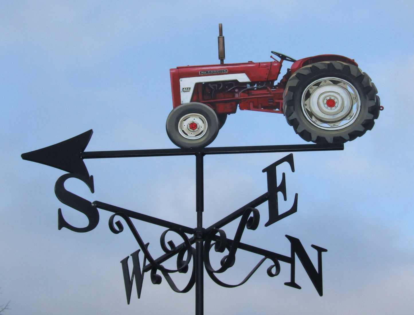 Mc carmack international tractor weather vane left side