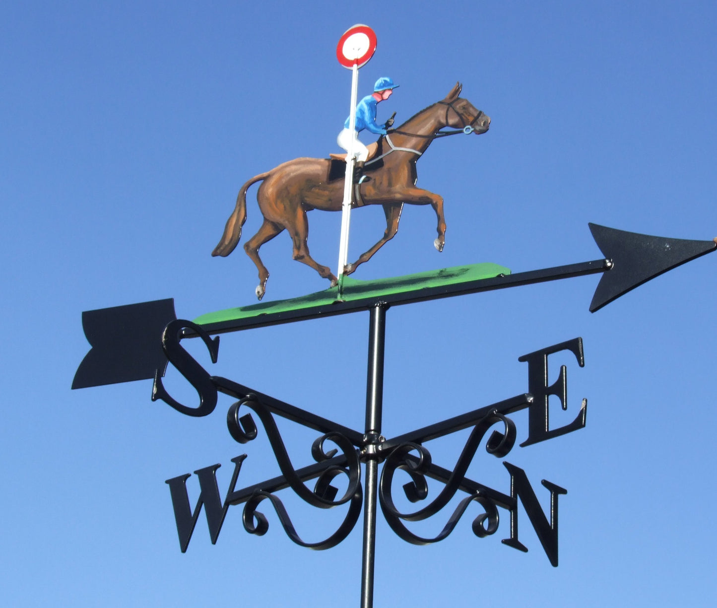 Rider Past the Post Artist Painted