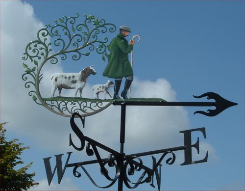 Shepherd Jacobs and Tree Artist Painted