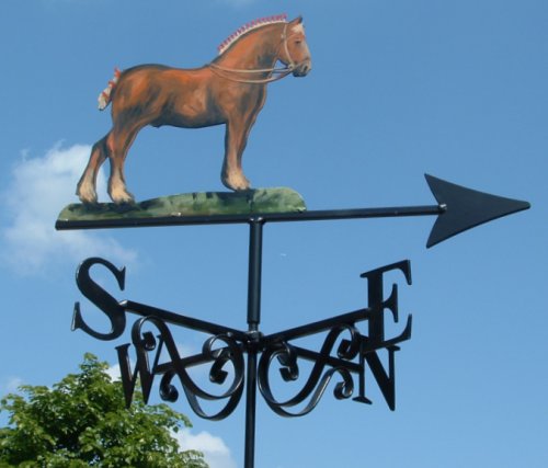 Suffolk Punch Artist Painted