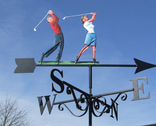 Golfers Artist Painted