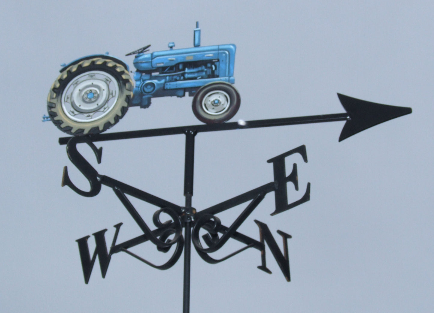 Fordson power major tractor weather vane hand painted