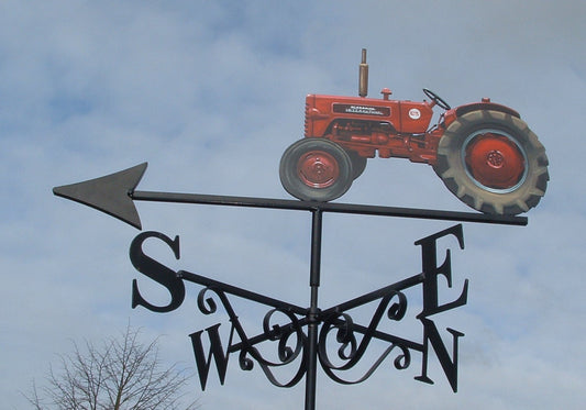 Hand painted international b275 tractor vane