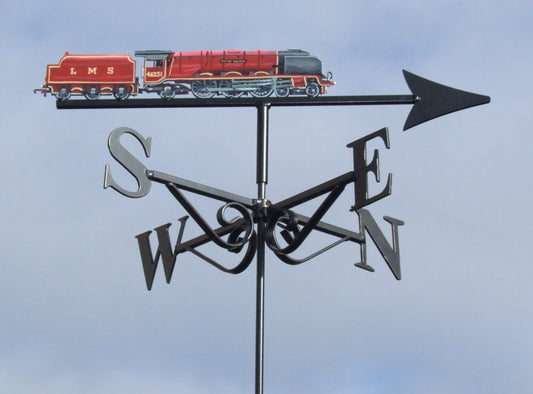 LMS locomotive weathervane artist painted train