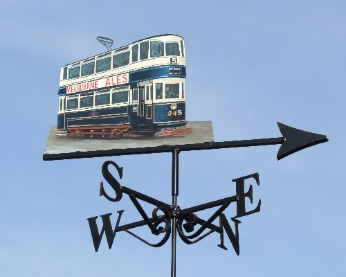 Leeds electric tram weathervane