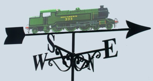 Remembrance locomotive train weathervane