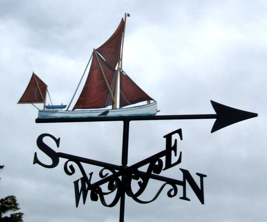 Thames Barge Reminder Artist Painted