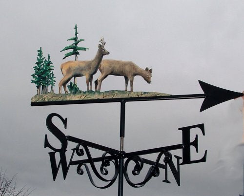 Deer & Trees Artist Painted