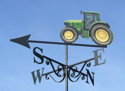 John Deere weather vane 7530 left side hand painted