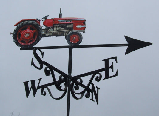 Zetor tractor classic hand painted weathervane